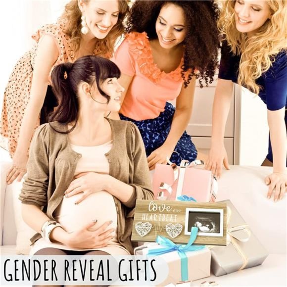 Baby Sonogram Picture Frame 4" x 3" Ultrasound Photo - Pregnancy Announcements - Picture 4 of 7